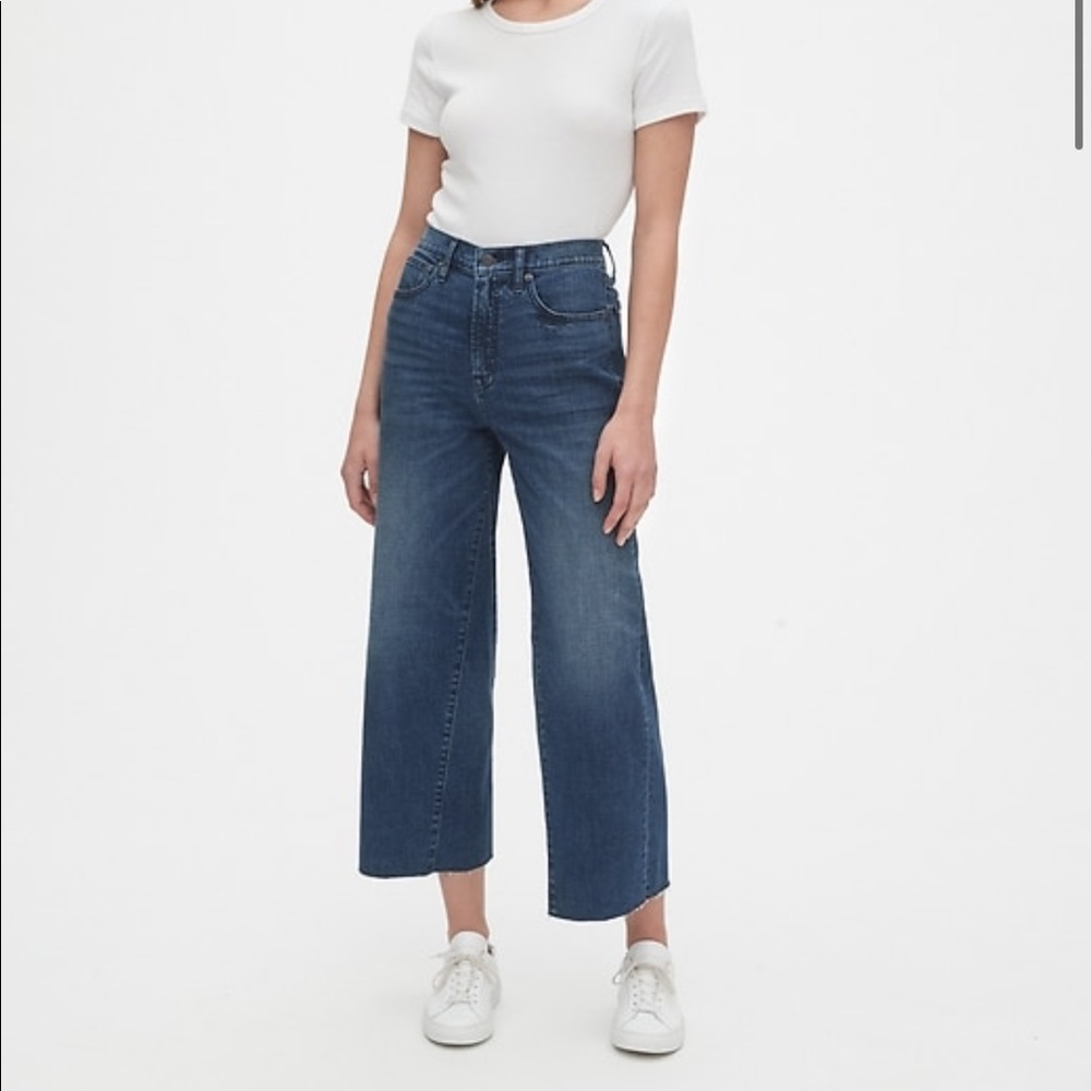 Gap Five Pocket Wide Leg Jean